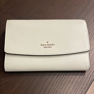 Kate Spade Cream Leather Women's Bag